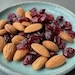 Almonds and cranberries